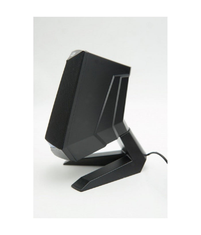 Altoparlanti 2.0 Per Computer Notebook 3w X 2 Con Illuminazione A Led Usb Q-c33         