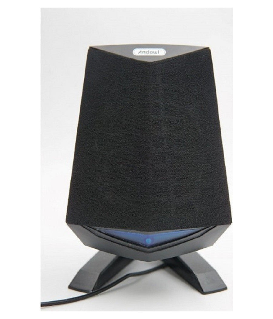 Altoparlanti 2.0 Per Computer Notebook 3w X 2 Con Illuminazione A Led Usb Q-c33         