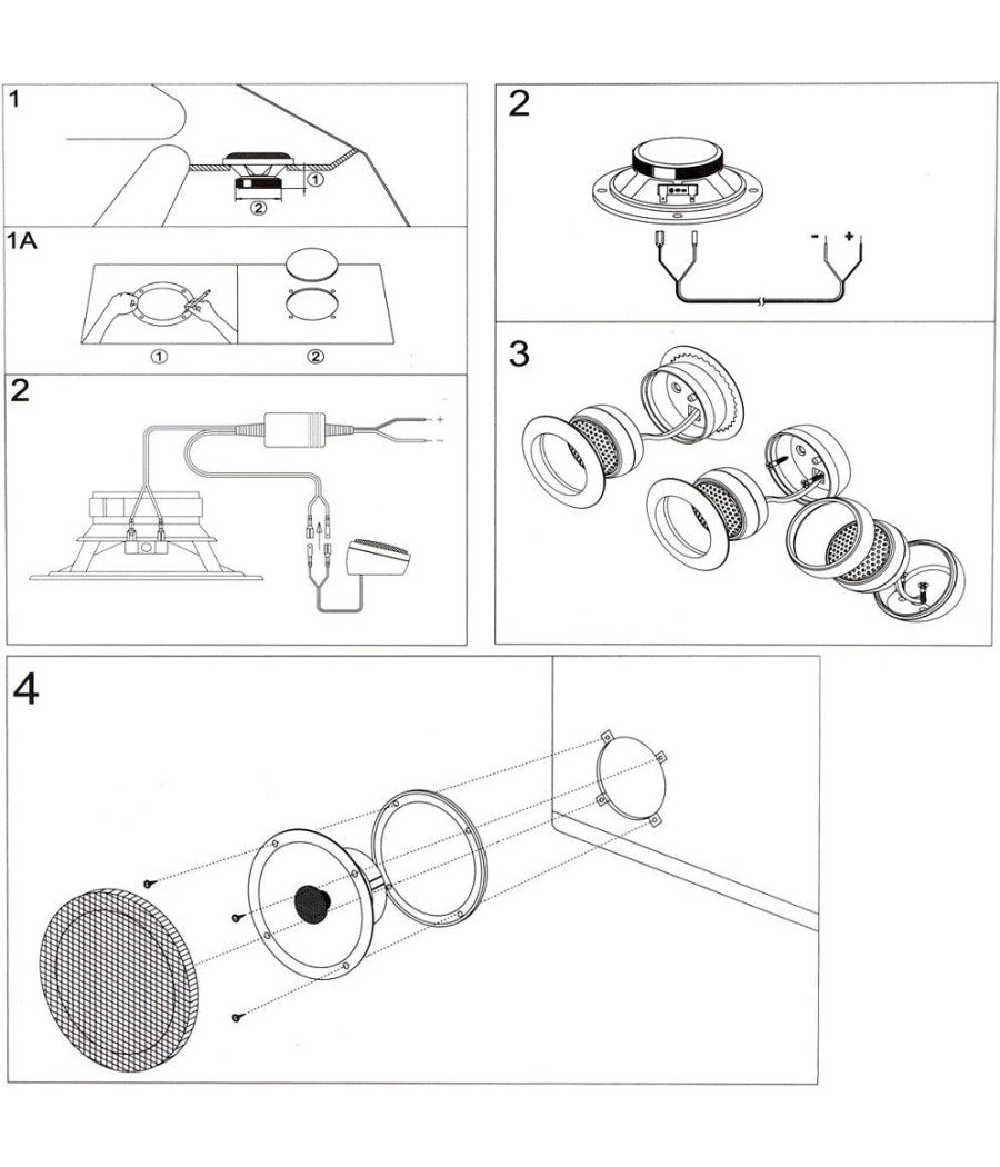 Altoparlanti Coassiali 2 Vie Coassiale Auto Audio Musica Stereo Hifi 13cm 380 W         