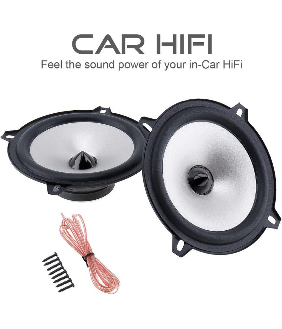 Altoparlanti Coassiali 2 Vie Coassiale Auto Audio Musica Stereo Hifi 13cm 380 W         