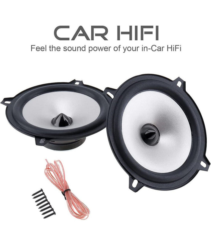 Altoparlanti Coassiali 2 Vie Coassiale Auto Audio Musica Stereo Hifi 13cm 380 W         