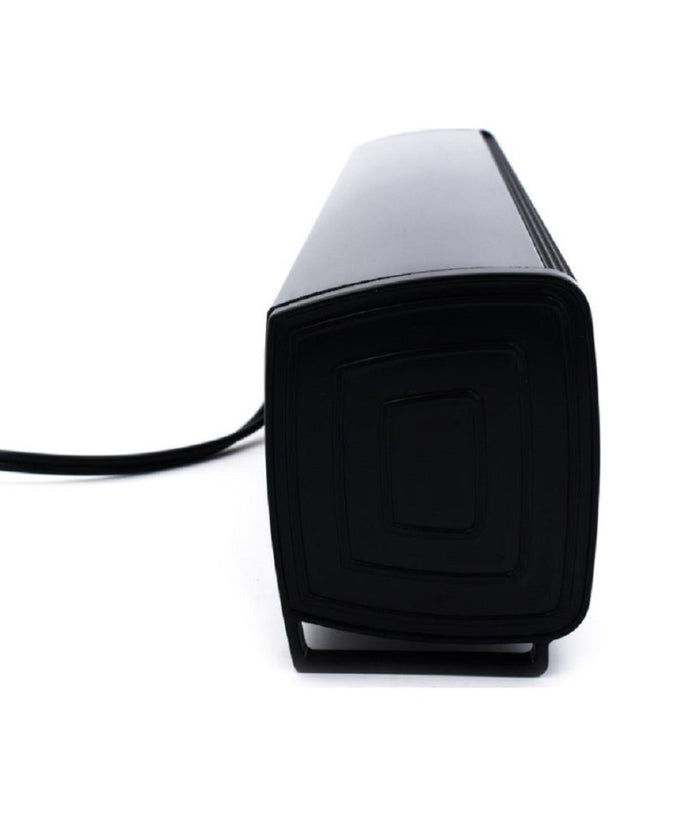 Altoparlanti Q-t125 Speaker Soundbar Per Pc Potenziamento Bassi E Led Alla Base         