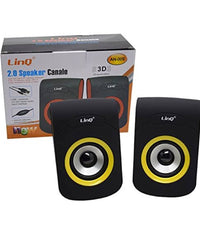 Altoparlanti Speaker Casse Usb 3w Jack 3,5mm Per Pc Notebook Linq An-009 Color         