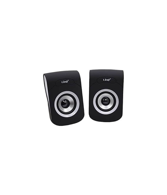 Altoparlanti Speaker Casse Usb 3w Jack 3,5mm Per Pc Notebook Linq An-009 Color         