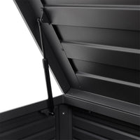 Box da giardino in alluminio 500l, antracite