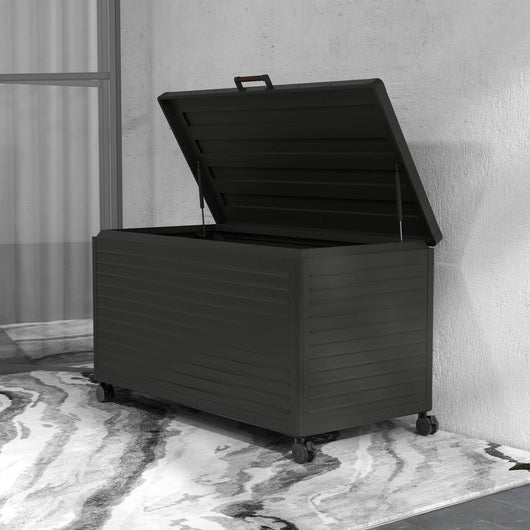 Box da giardino in alluminio 500l, antracite