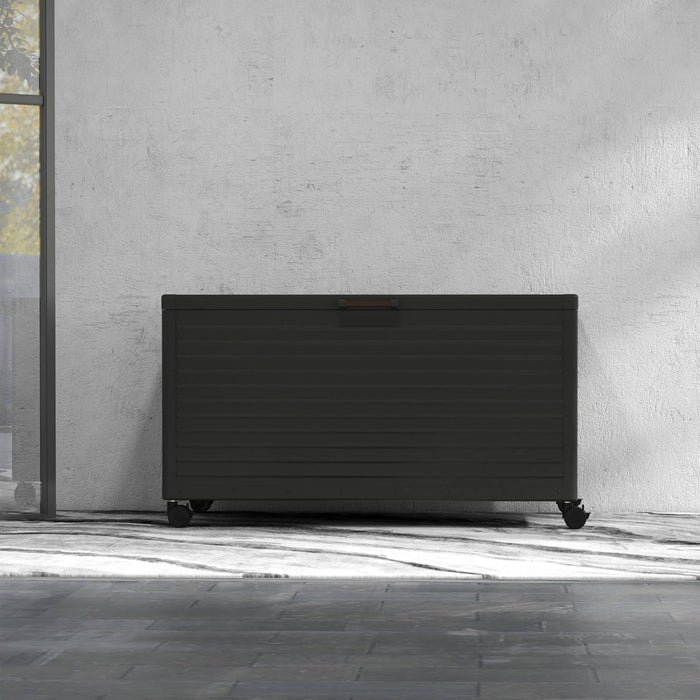 Box da giardino in alluminio 500l, antracite