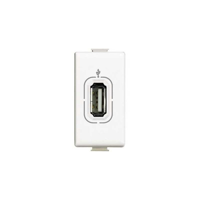 Am4285 Presa Connettore Usb Colore Bianco Matix