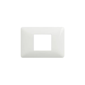 Am4819Bbn Placca 2 Moduli Centrati Colore Bianco Matix