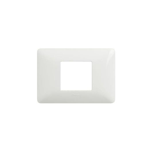 Am4819Bbn Placca 2 Moduli Centrati Colore Bianco Matix