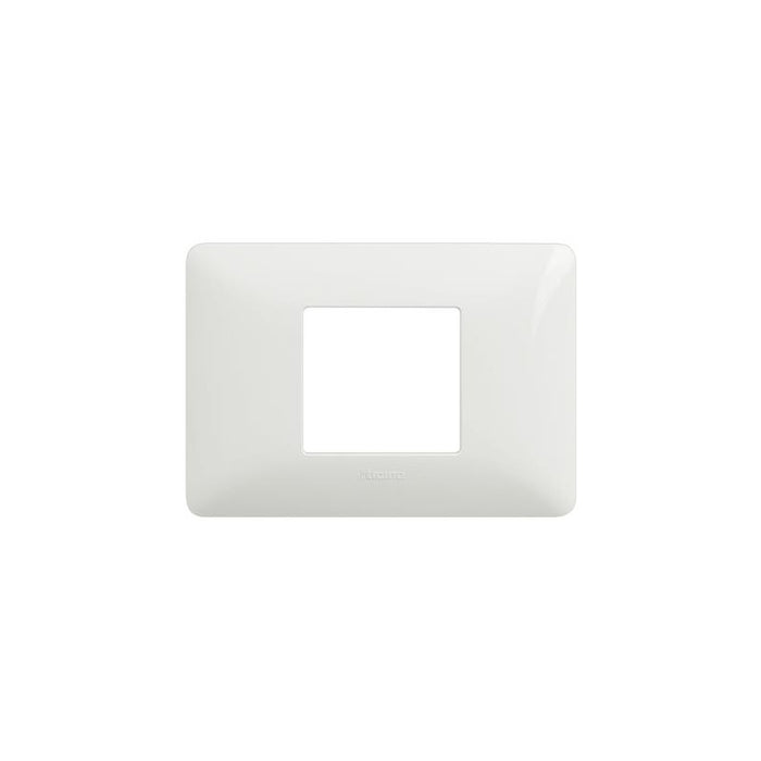 Am4819Bbn Placca 2 Moduli Centrati Colore Bianco Matix