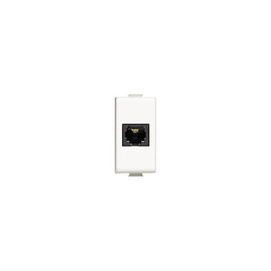 Am5982 Connettore Telefonico Rj11 1 Modulo Colore Bianco Matix