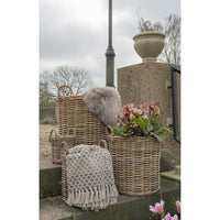 Plaid Alanya, Beige, Cotone, 180x130x0,5 cm, Seven Design