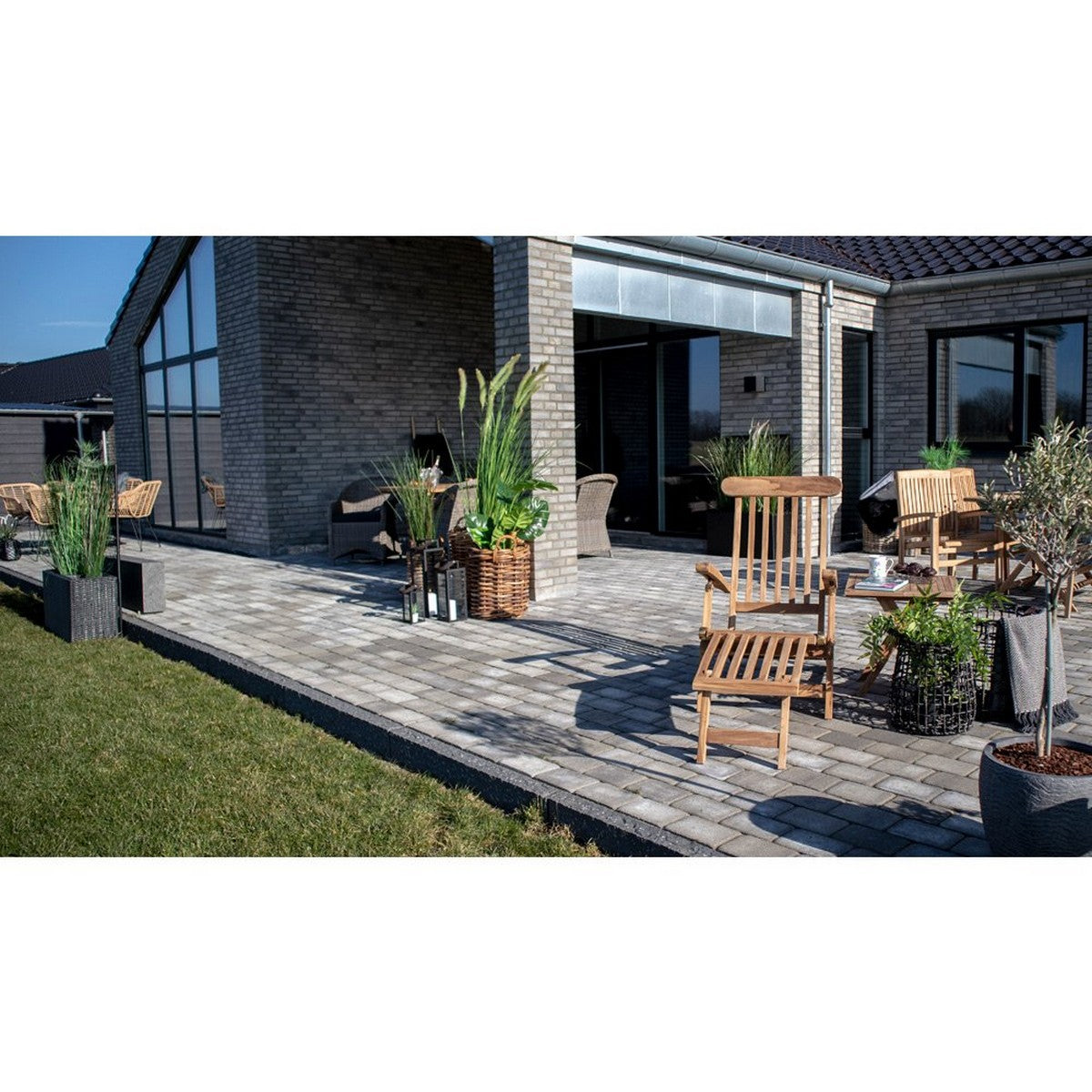 Sdraio Arrecife, Marrone, Legno, 150x60x95 cm, Seven Design