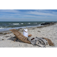 Sdraio Arrieta, Marrone, Legno, 160x50x25 cm, Seven Design