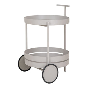 Carrello Beja, Grigio, Metallo, 49,5x40x61 cm, Seven Design