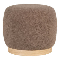 Pouf Belfort, Marrone, Poliestere, 44,5x44,5x40 cm, Seven Design