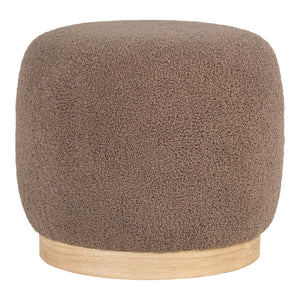 Pouf Belfort, Marrone, Poliestere, 44,5x44,5x40 cm, Seven Design