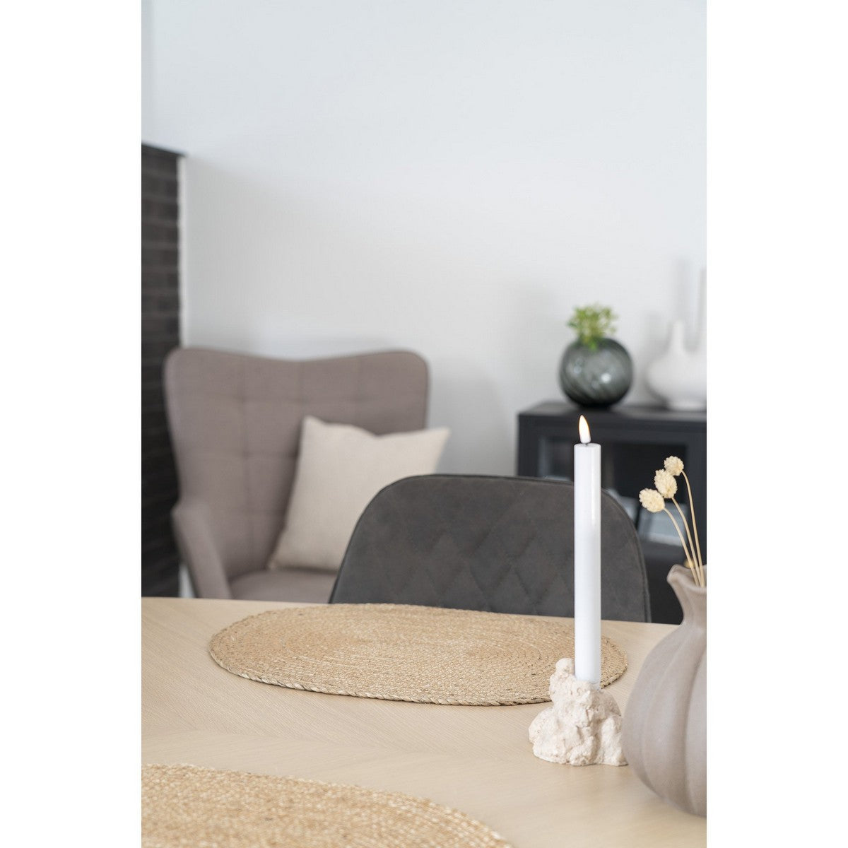 Set di 4 Sottopiatti Bombay, Marrone, Juta, 45x35x0,5 cm, Seven Design