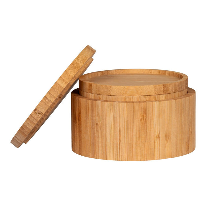 Set di 2 Cesti Portaoggetti Chefalu, Marrone, Bamboo, 15x15x8 cm, Seven Design