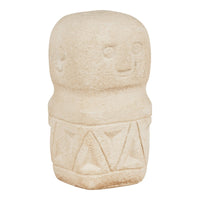 Vaso Decorativo Decoration, Beige, Ceramica, 5,5x5,5x10 cm, Seven Design