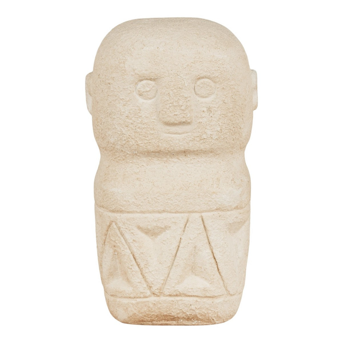 Vaso Decorativo Decoration, Beige, Ceramica, 5,5x5,5x10 cm, Seven Design