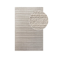 Tappeto Rettangolare Dehli, Beige, Lana, 230x160x1 cm, Seven Design