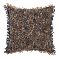 Cuscino Decorativo Ely, Marrone, Cotone, 45x45x1 cm, Epikasa