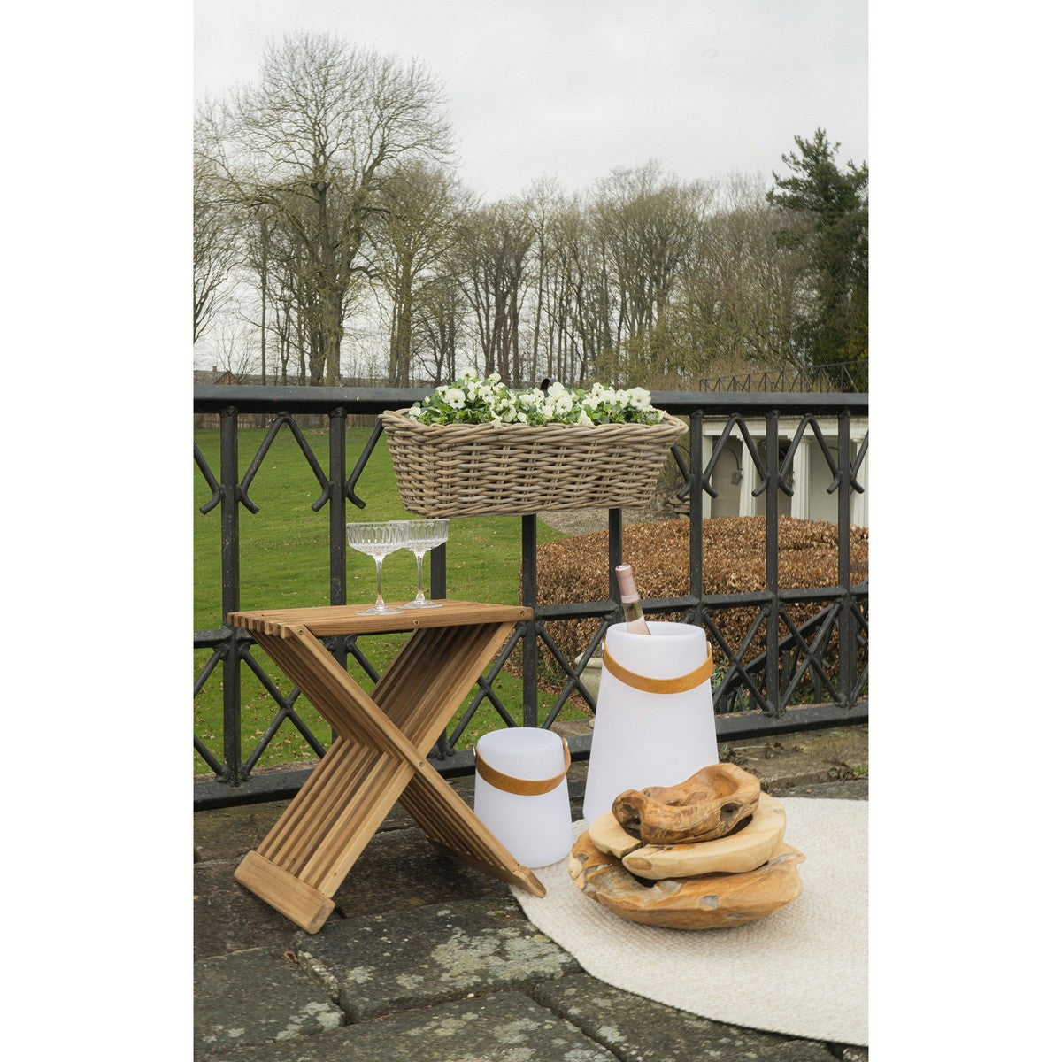 Sgabello Basso Erto, Marrone, Legno, 35x40x45 cm, Seven Design