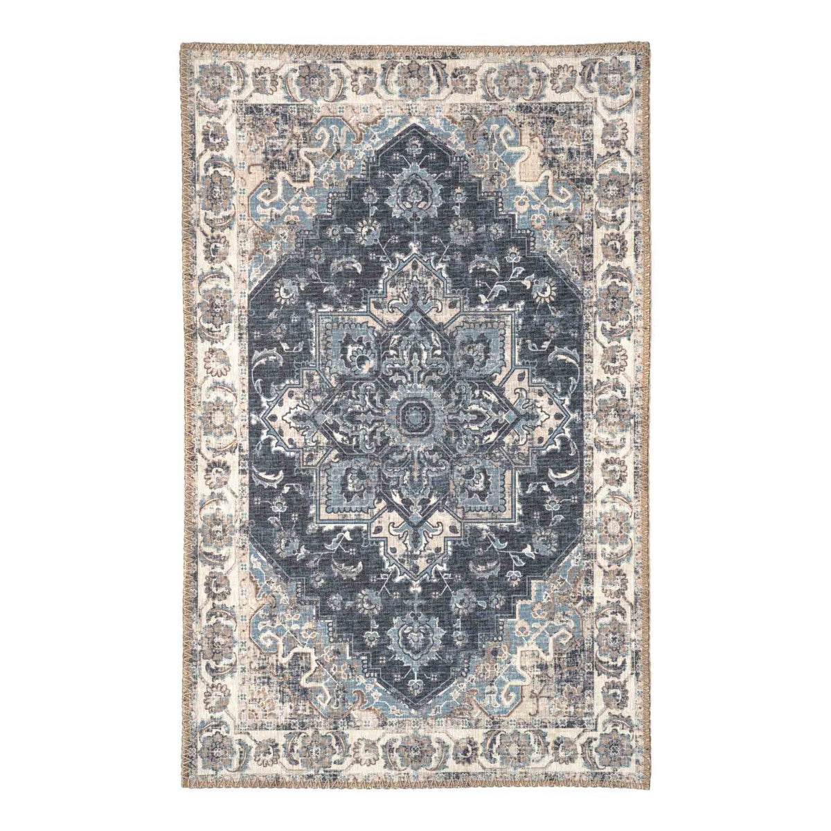 Zerbino Havana, Blu, Polistirene Cinigliato, 80x50x1 cm, Seven Design