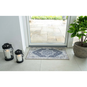 Zerbino Havana, Blu, Polistirene Cinigliato, 80x50x1 cm, Seven Design