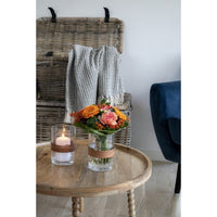 Tavolino Jammu, Marrone, Legno, 60x60x35 cm, Seven Design