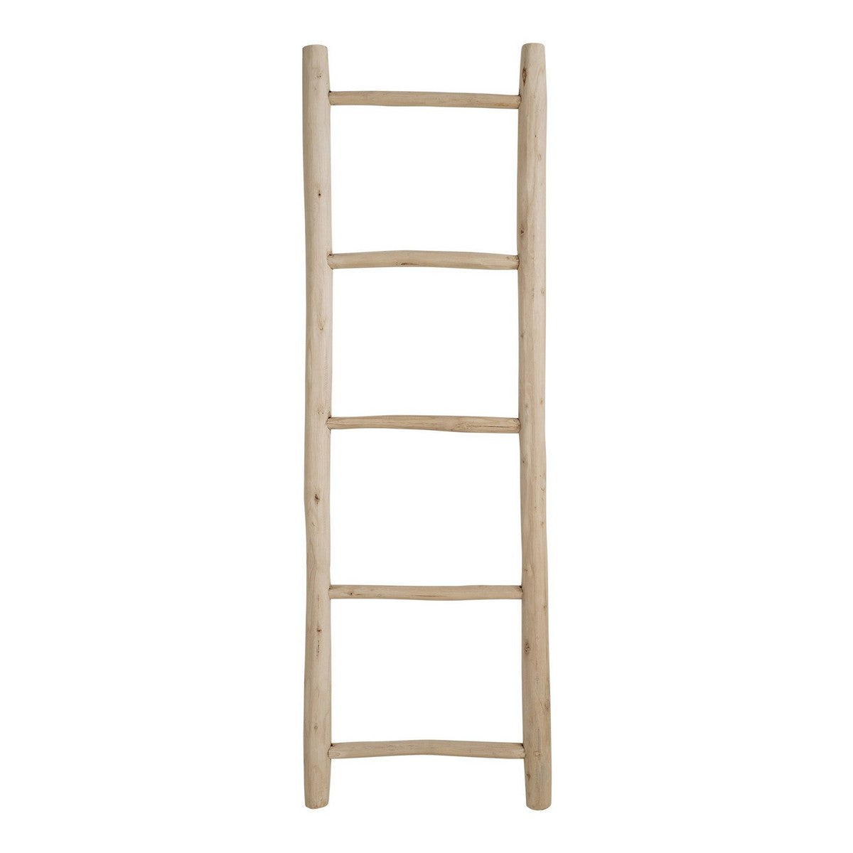 Scala Decorativa Porta Asciugamani Ladder, Marrone, Legno, 5x50x150 cm, Seven Design