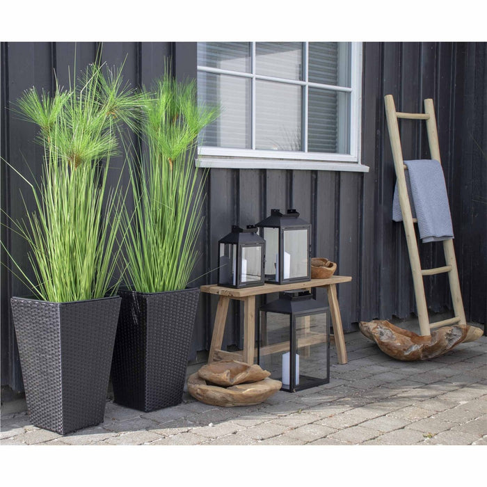 Scala Decorativa Porta Asciugamani Ladder, Marrone, Legno, 5x50x150 cm, Seven Design