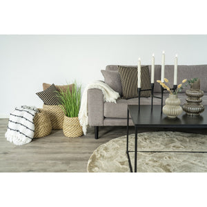 Cuscino Decorativo Lido, Beige, Poliestere, 40x40x10 cm, EPIKASA