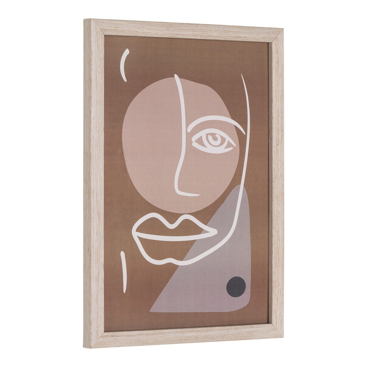 Set di 3 Quadri Madison, Marrone, MDF, 30x21x1,5 cm, Seven Design