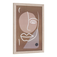 Set di 3 Quadri Madison, Marrone, MDF, 30x21x1,5 cm, Seven Design