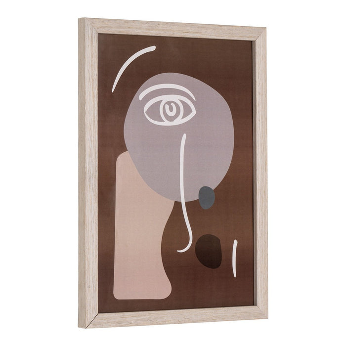 Set di 3 Quadri Madison, Marrone, MDF, 30x21x1,5 cm, Seven Design