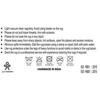 Tappeto Rettangolare Mango, Beige, Lana, 230x160x1 cm, Seven Design