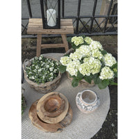 Tappeto Rotondo Menorca, Beige, Pet, 120x120x1 cm, Seven Design