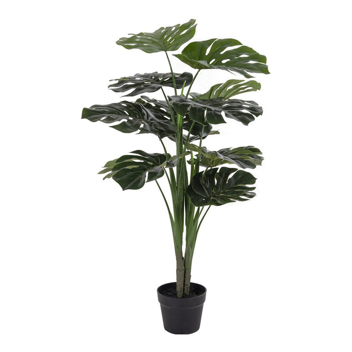 Pianta Artificiale Monstera, Verde, Polietilene, 17x18x90 cm, Seven Design