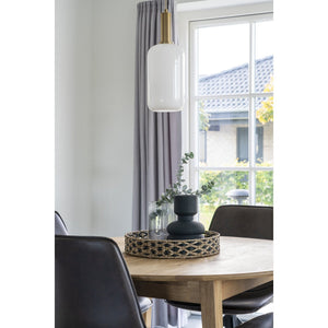 Vassoio Nerja, Marrone,  	Erba Marina, 38x38x7 cm, Seven Design