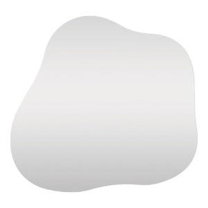 Specchio senza Cornice Palermo, Argento, Vetro, 0,5x50x55 cm, Seven Design