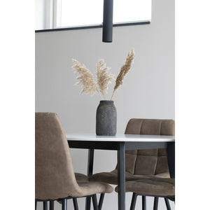 Lampada a Sospensione Parigi, Nero, Metallo, 6x6x28 cm, Seven Design