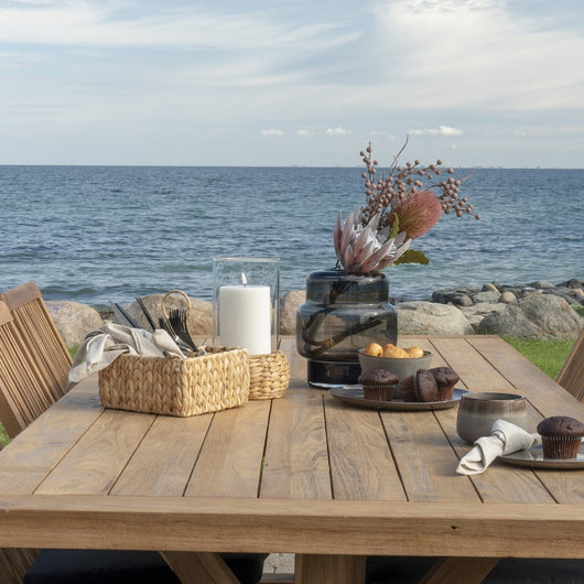 Cesto Portaoggetti Pleiku, Marrone, Giacinto d'Acqua, 20x20x11 cm, Seven Design