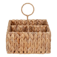 Cesto Portaoggetti Pleiku, Marrone, Giacinto d'Acqua, 20x20x11 cm, Seven Design