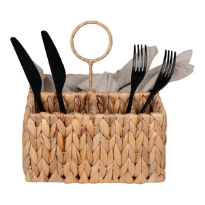 Cesto Portaoggetti Pleiku, Marrone, Giacinto d'Acqua, 20x20x11 cm, Seven Design