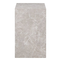Tavolino Prague, Grigio, MDF, 30x30x50 cm, Seven Design
