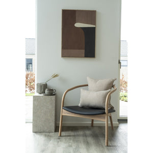Tavolino Prague, Grigio, MDF, 30x30x50 cm, Seven Design