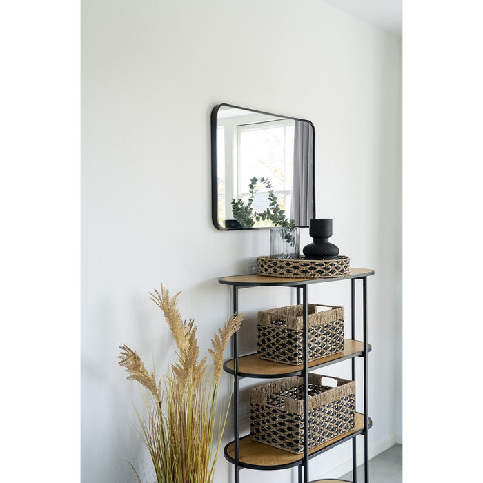 Set di 2 Cesti Portaoggetti Salar, Marrone,  	Erba Marina, 40x25x21 cm, Seven Design